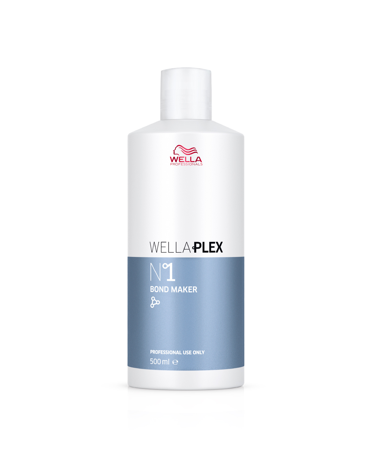 WELLAPLEX PASO 1 / Tratamiento profesional que se mezcla con decolorantes o tinte para reconstruir los puentes internos del cabello y reducir el daño químico