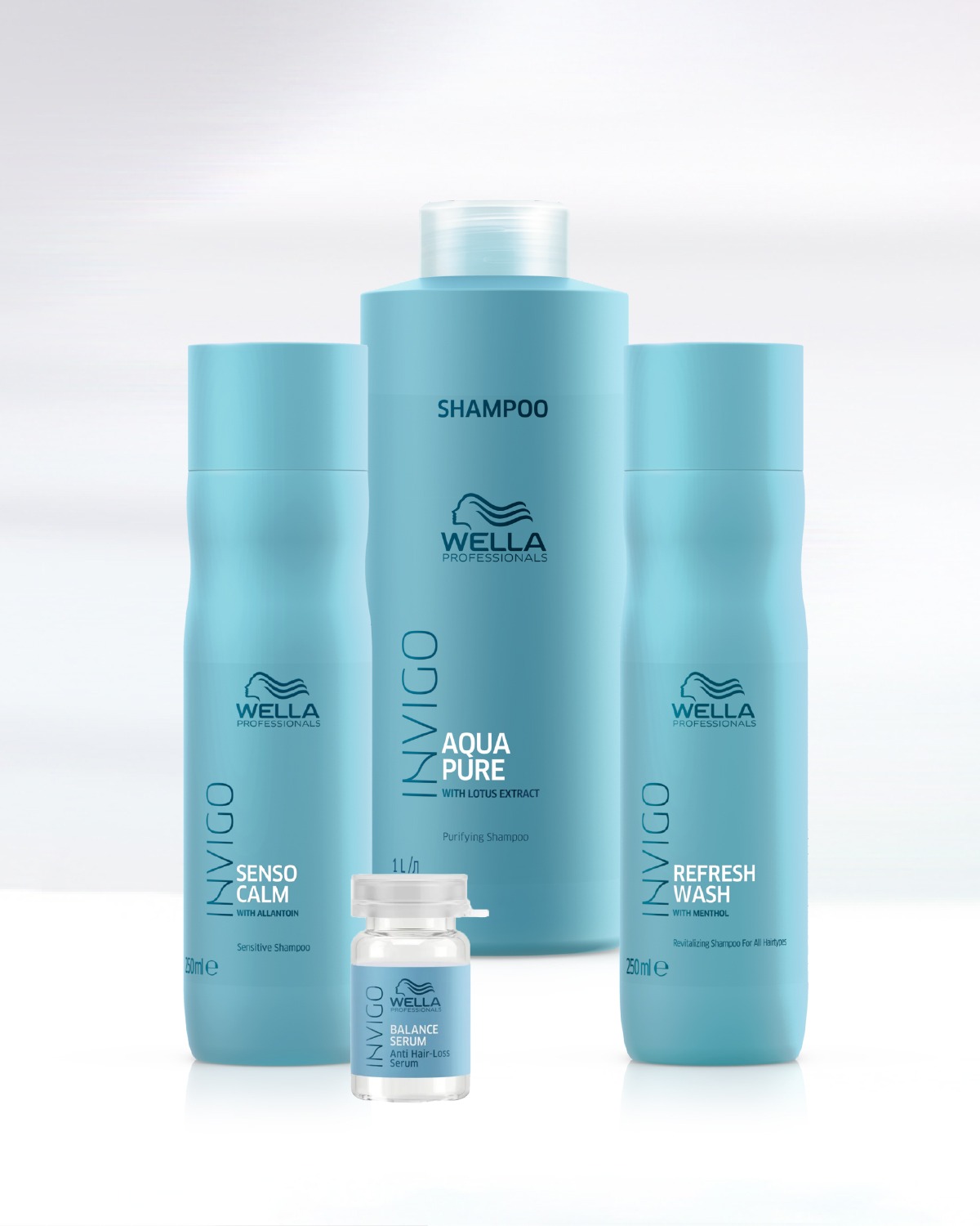 BALANCE / Limpia en profundidad de forma ligera y suave. Ideal para cabellos y cueros cabelludos sensibles.