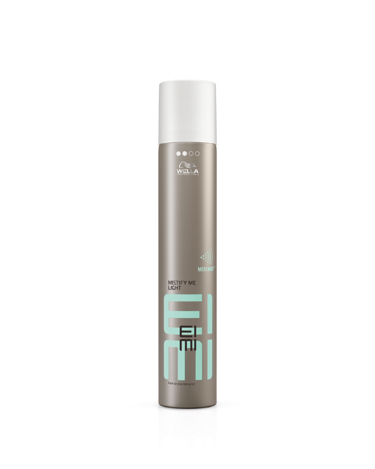 EIMI MISTIFY LIGHT / Laca de secado rápido fijación nivel 2. Aporta fijación a tu peinado al instante gracias a la tecnología MICROMIST.