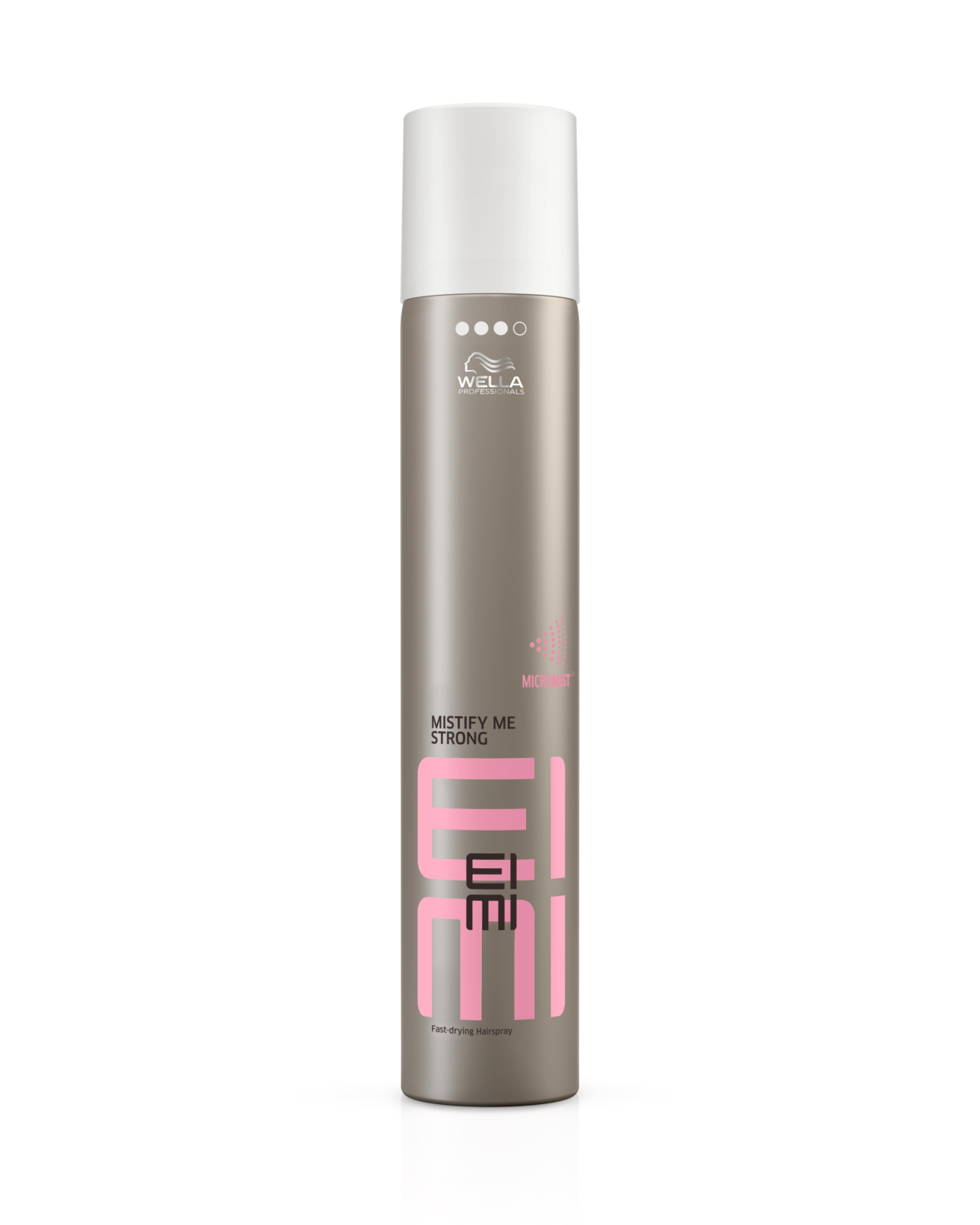EIMI MISTIFY STRONG / Crea y fija cualquier peinado con laca de fijación fuerte. Protege el cabello de la humedad y los rayos UV. Nivel de fijación: 3.